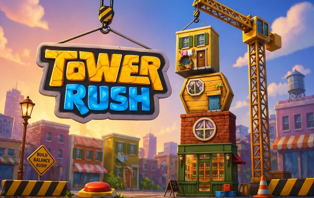 Tower Rush Casino-Spiel - Bewertung und Demo
