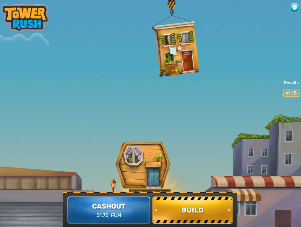 Tower Rush Casino-Spiel