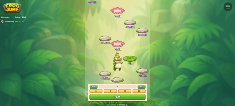 Frog Jump: Casino-Spiel im Test und in der Demo