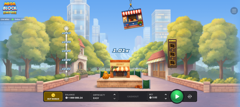 Megabloc Empire: Casino-Spiel und Erfahrungsbericht