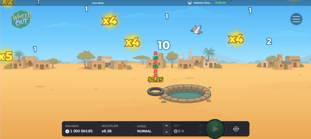 Wheel Out Casino-Spiel